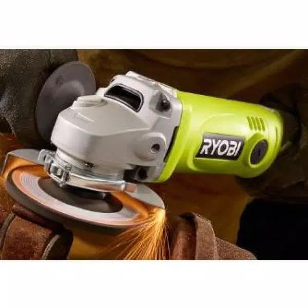 RYOBI 7.5 Amp 4.5 in. Corded Angle Grinder with GRIPZONE Technology