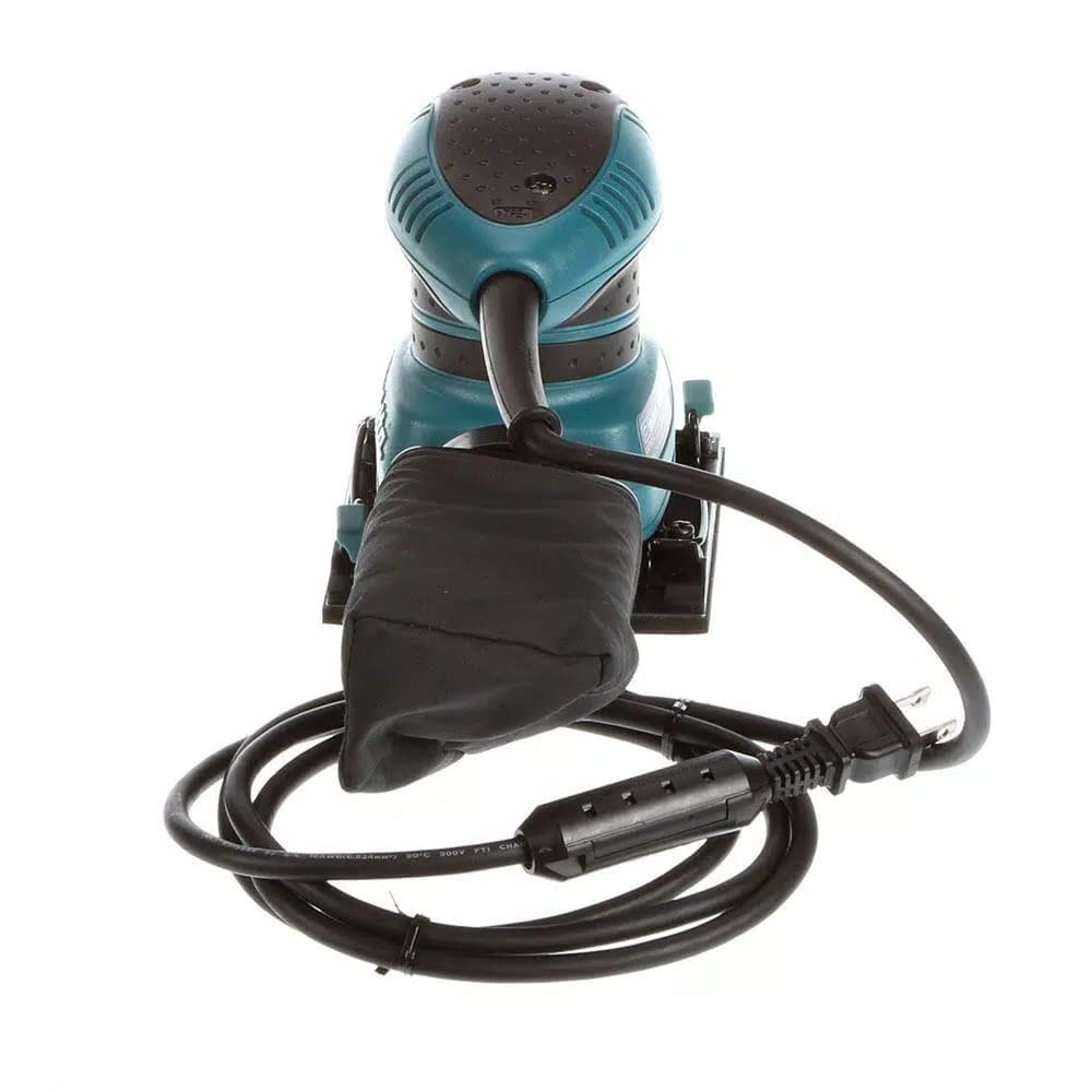 Makita 2 Amp Corded 1/4 Sheet Finishing Sander with Sanding Paper and Dust Bag