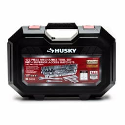 Husky 125-Piece Mechanics Tool Set with 144-Position 1/4 in. and 3/8 in. Drive Ratchets thumbnail 4