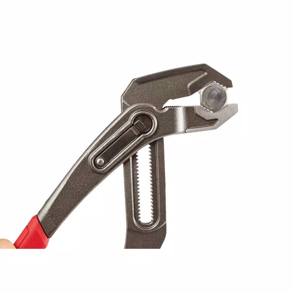 Milwaukee 12 in. Hex-Jaw Pliers with V-Jaw Geometry