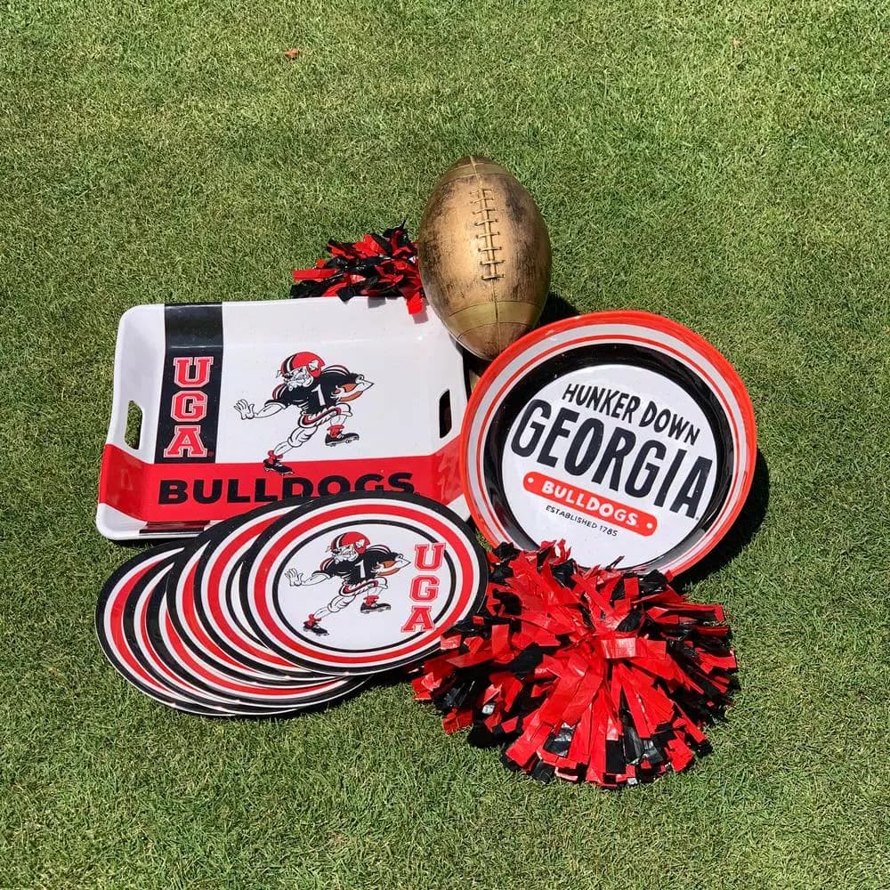 Magnolia Lane University of Georgia NCAA Officially Licensed 13.5 in. Melamine Serving Bowl