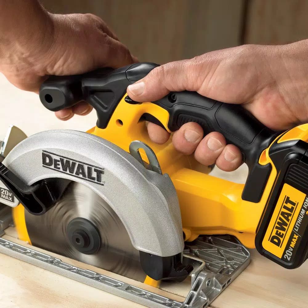 DeWalt 20V MAX Cordless Drill, Impact Driver & 6-1/2 in. Circular Saw Combo Kit with (2) 1.3Ah Batteries