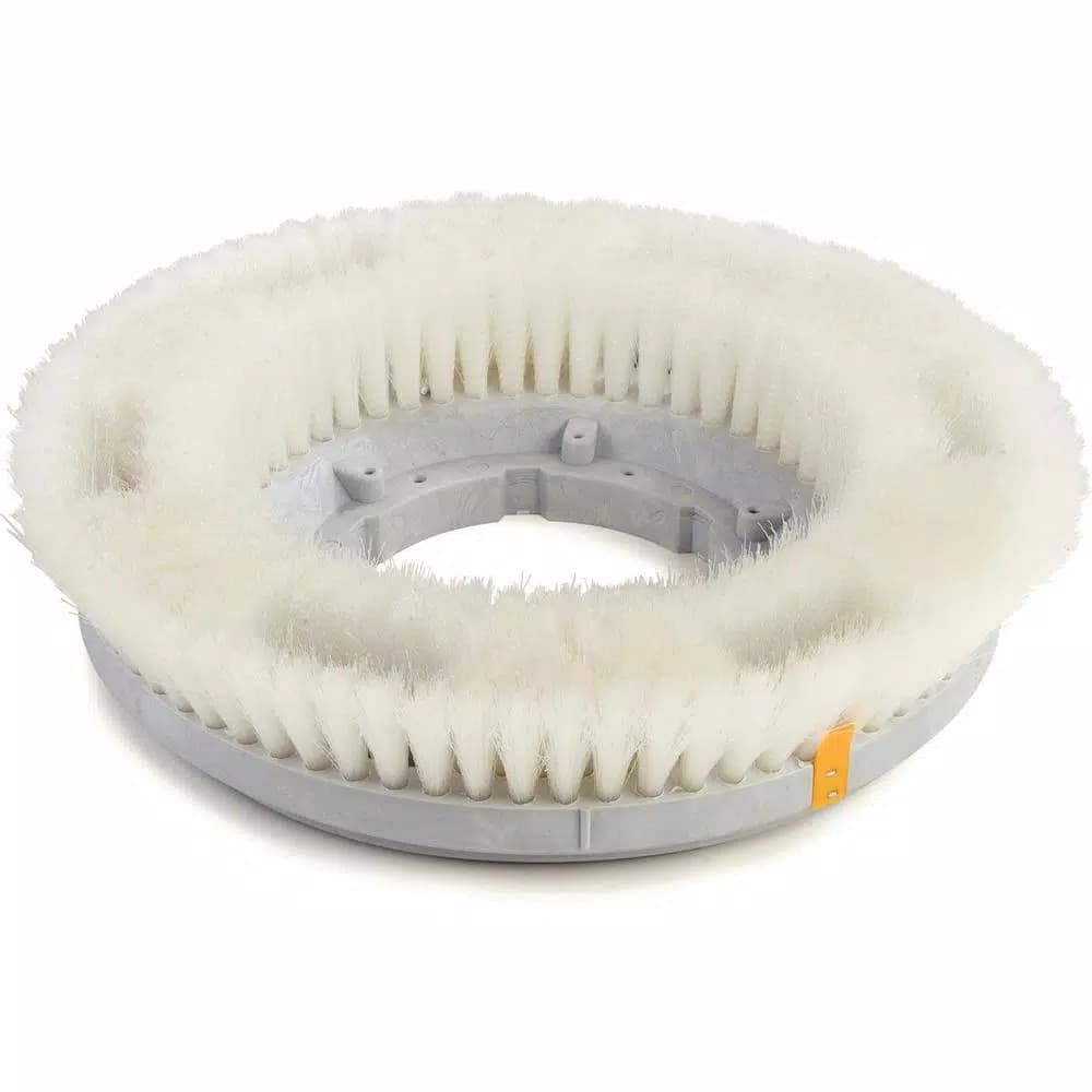 Carlisle Colortech 15 in. General Scrub Rotary Floor Brush, White
