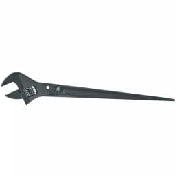 Klein Tools 16 in. Adjustable Construction Wrench, 1-1/2 in. Capacity thumbnail 2
