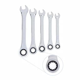 Husky 10-Piece Ratcheting Combination Wrench Set, SAE and Metric thumbnail 4