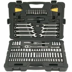 Stanley 145-Piece Mechanics Tool Set with 1/4 in. and 3/8 in. Drive Ratchets thumbnail 6