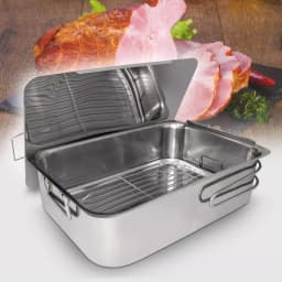 ExcelSteel 4-Piece Stainless Steel Stovetop Smoker Specialty Set thumbnail 6