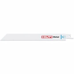 Hilti 8 in. x 14 TPI MB 20 Metal Cutting Reciprocating Saw Blade, 5-Piece Pack thumbnail 1