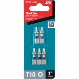 Makita ImpactXPS T10 Torx 1 in. Insert Bits, 5-Pack thumbnail 3
