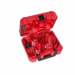 Milwaukee BIG HAWG Carbide Hole Saw Kit, 10-Piece Set thumbnail 1