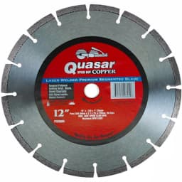 Quasar Speed Kut 12 in. Segmented Diamond Blade, Laser Welded, Multi-Purpose thumbnail 1