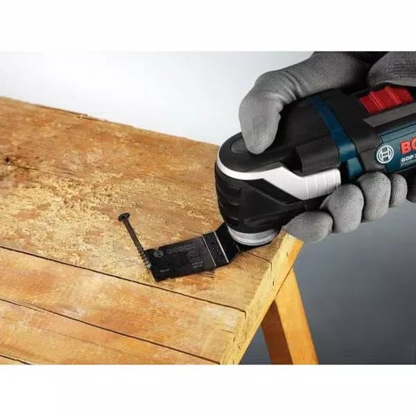 Bosch 1-1/4 in. Carbide-Tooth Oscillating Tool Plunge Cut Blades for Wood and Metal (2-Pack)