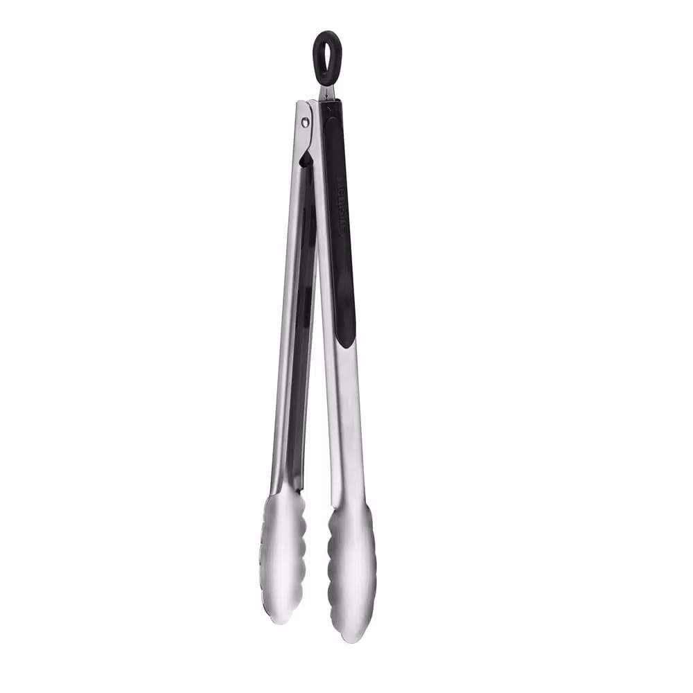 Cuisinart Elements 8-Piece Black Silicone and Stainless Steel Kitchen Utensil Set