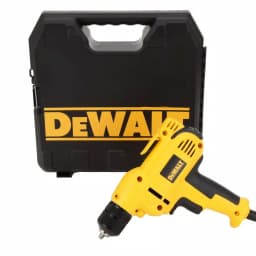 DEWALT DWD115K 3/8 in. 8 Amp Variable Speed Reversing Mid-Handle Drill Kit thumbnail 1