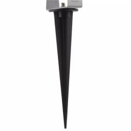 LightShow 10 in. White Projection Kaleidoscope LED Spotlight with Stake thumbnail 4