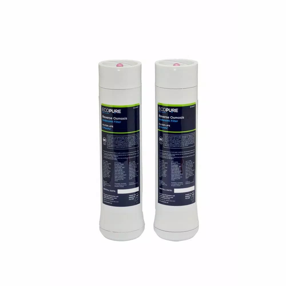 EcoPure Replacement Water Filter Pack for ECOP30 Reverse Osmosis Systems