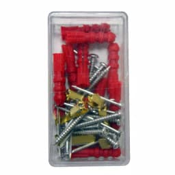 Best Value 100-Piece Home Tool Kit Set with Hammer, Pliers, Screwdrivers and Blow Mold Case thumbnail 11