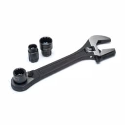 Crescent 11-Piece 3/8 in. Drive Pass-Thru Adjustable Wrench Set with Universal Sockets thumbnail 2