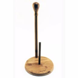 BergHOFF Natural Bamboo Paper Towel Holder - Rustic Countertop Kitchen Accessory thumbnail 1