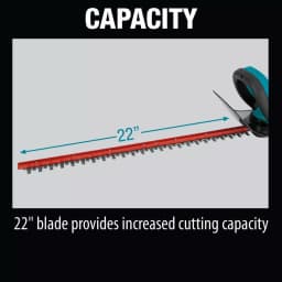 Makita 18V LXT Lithium-Ion Cordless 22 in. Hedge Trimmer (Tool Only) thumbnail 6