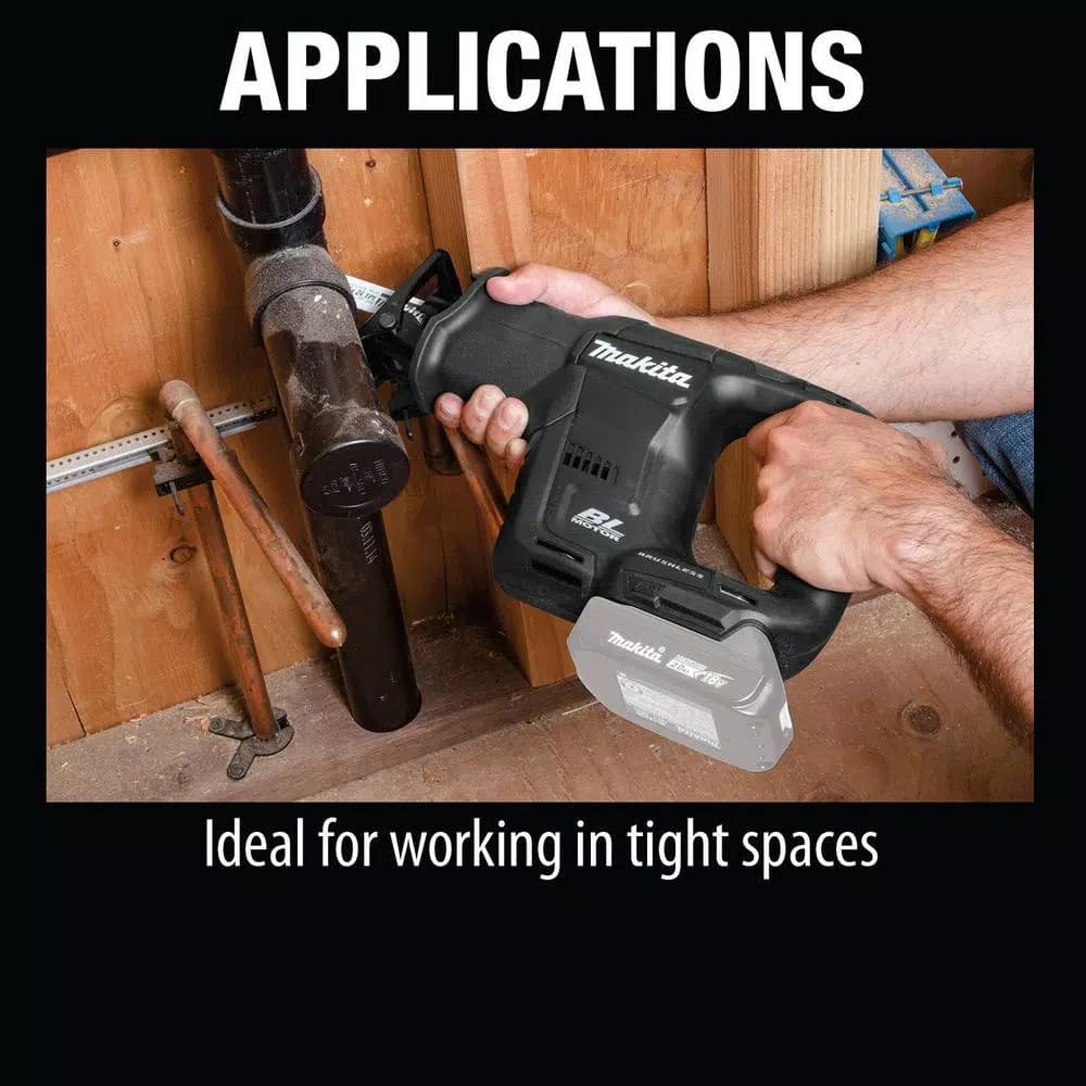Makita 18V LXT Sub-Compact Brushless Cordless Reciprocating Saw (Tool-Only)