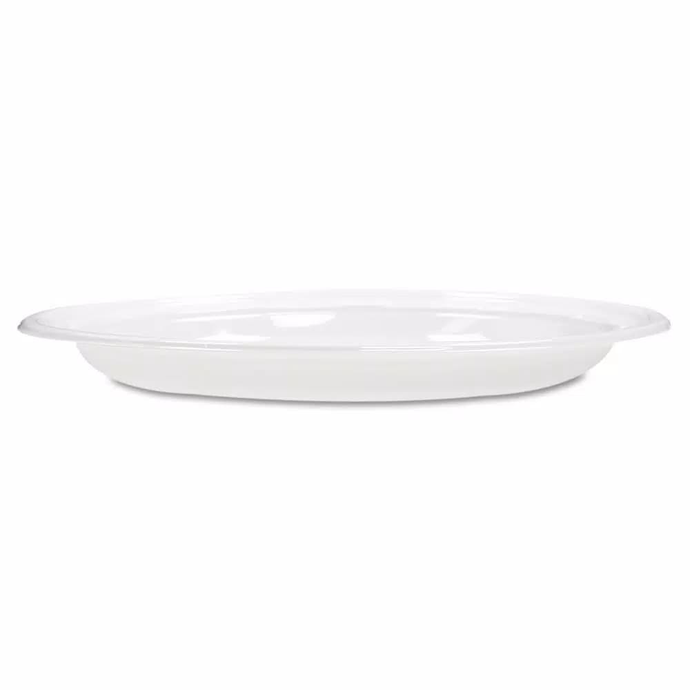 DART White Plastic Plates, 9 in., Round, 500 Per Case
