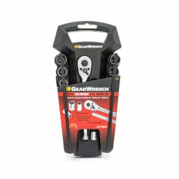 GEARWRENCH 22-Piece 1/4 in. Drive SAE/Metric Ratchet and Socket Set thumbnail 3