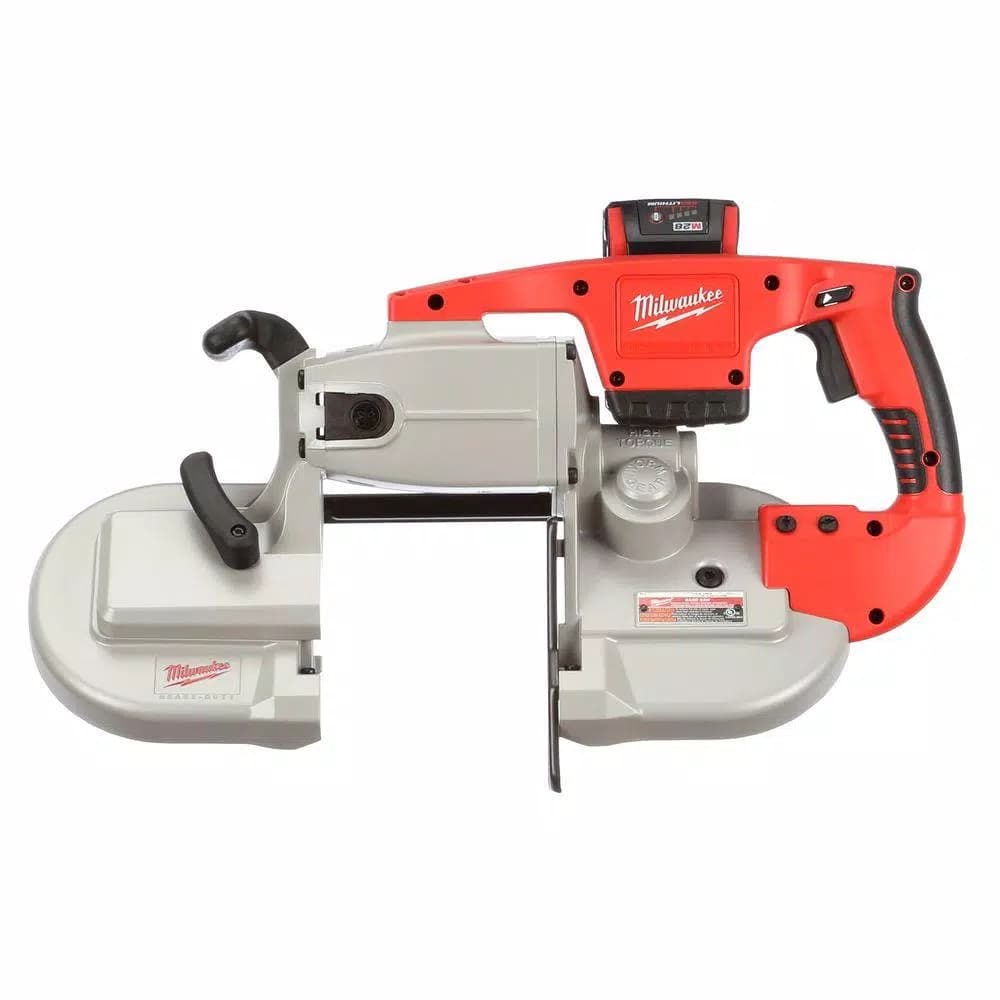 Milwaukee M28 28V Lithium-Ion Cordless Band Saw Kit with 3.0Ah Battery, Charger, and Hard Case