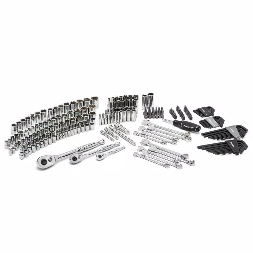 Husky 230-Piece Mechanic's Tool Set with 3-Layer Tool Chest