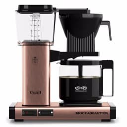 Moccamaster KBG 10-Cup Copper Drip Coffee Maker, 40 oz. Glass Carafe thumbnail 1