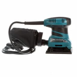Makita 2 Amp Corded 1/4 Sheet Finishing Sander with Sanding Paper and Dust Bag thumbnail 3