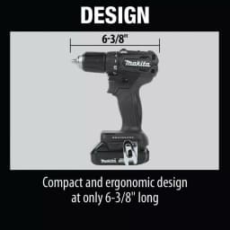 Makita 18V LXT Sub-Compact Brushless 1/2 in. Driver-Drill Kit with Bonus LED Flashlight thumbnail 7