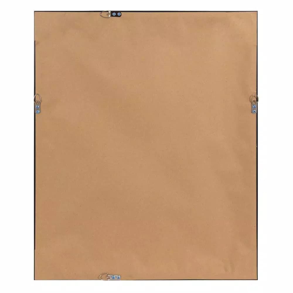 Kate and Laurel Calter Gold Marble Magnetic Memo Board - Carrara Marble Patterned Wall Organizer with Gold Frame