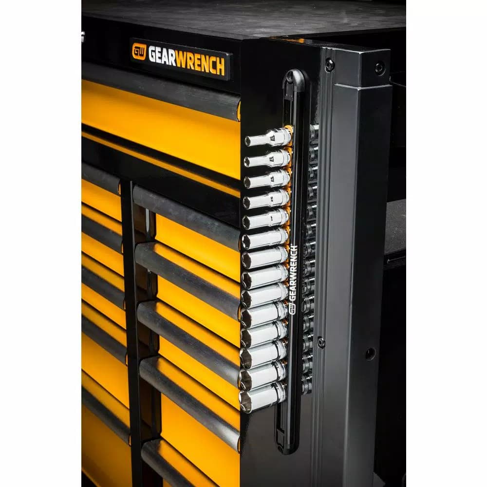 GEARWRENCH 3/8 in. Magnetic Socket Rack with 14 Rotating Studs