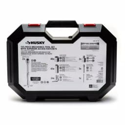 Husky 125-Piece Mechanics Tool Set with 144-Position 1/4 in. and 3/8 in. Drive Ratchets thumbnail 8