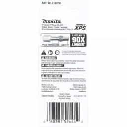 Makita ImpactXPS #1 Square 2 in. Power Bits, 3-Pack thumbnail 4
