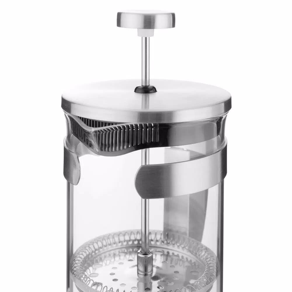 BergHOFF Essentials 2-Cup Stainless Steel French Press Coffee and Tea Maker, 16 fl. oz.