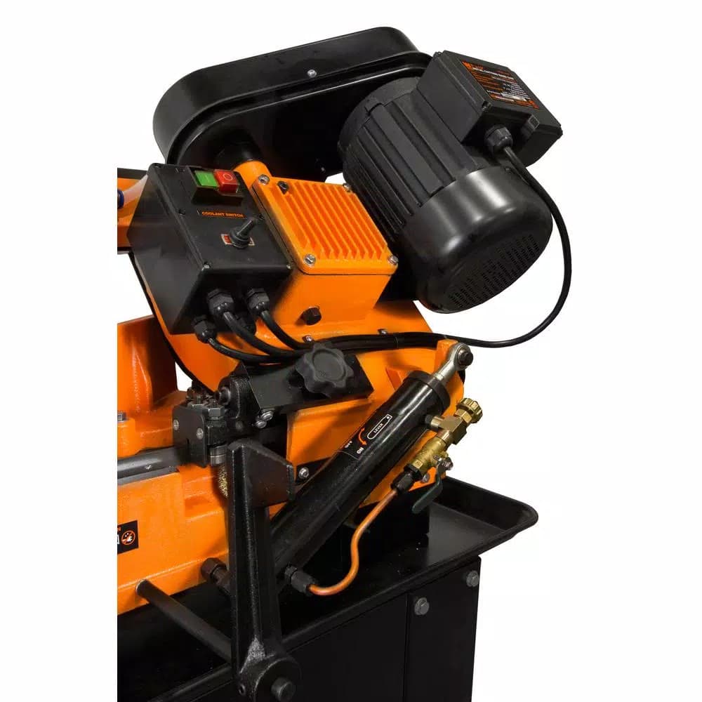 WEN 7 in. x 12 in. Metal-Cutting Horizontal Band Saw with Stand