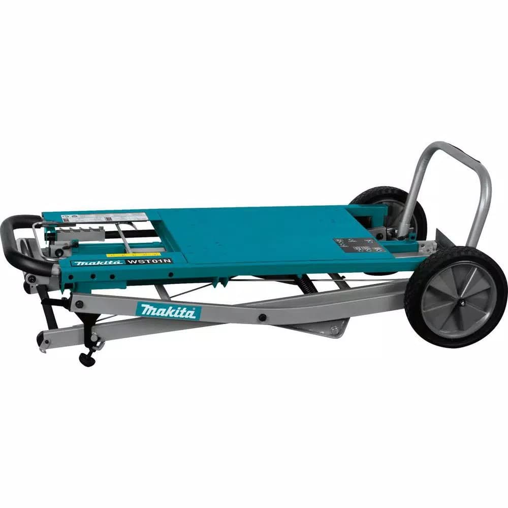 Makita WST01N Large Rising Base Miter Saw Stand with 9 ft. Material Support