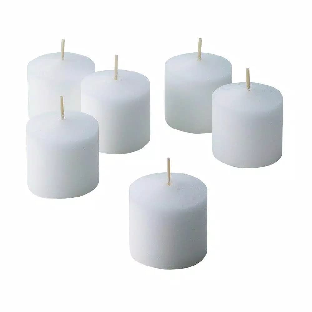 Light In The Dark White Unscented Votive Candles, 288 Count Bulk Set