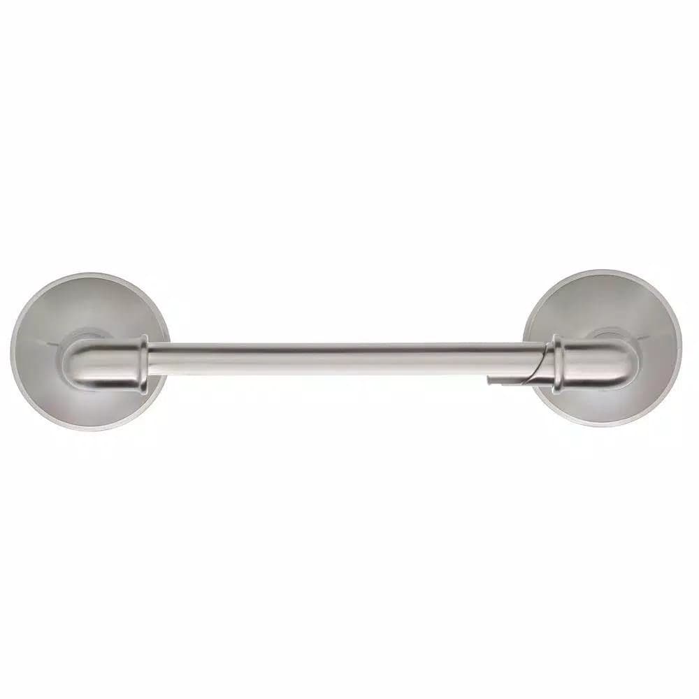 Delta Phoebe Pivoting Double Post Toilet Paper Holder in Brushed Nickel