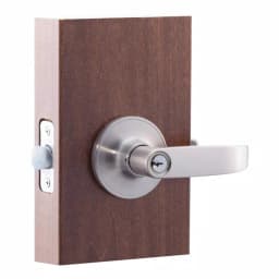 Copper Creek Erin Satin Stainless Keyed Entry Door Lever thumbnail 2