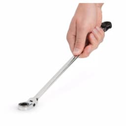 TEKTON 12 mm x 14 mm Extra Long Flex-Head Ratcheting Box End Wrench thumbnail 8