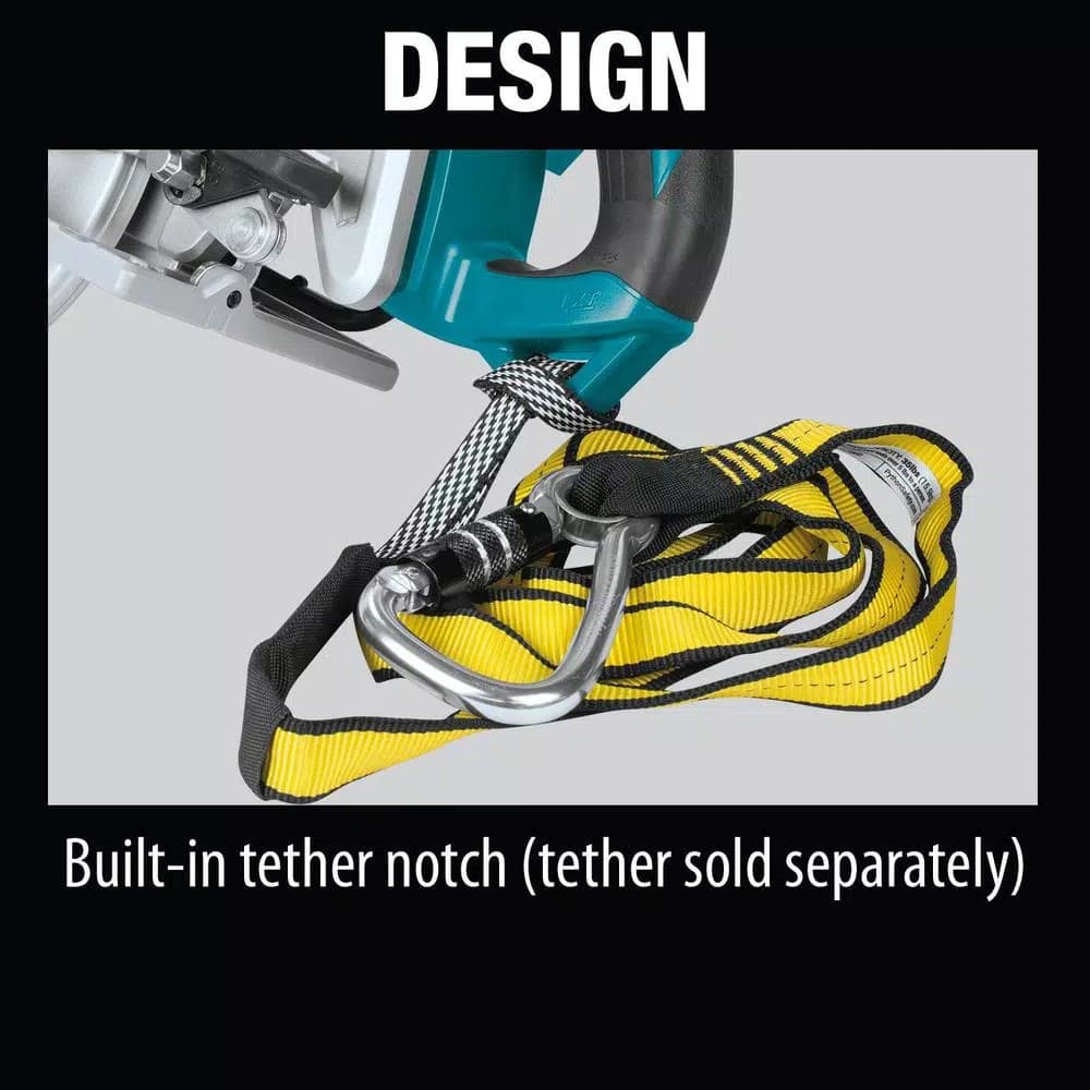 Makita X2 LXT 36V Brushless 7-1/4 in. Rear Handle Circular Saw Kit with 2 5.0Ah Batteries