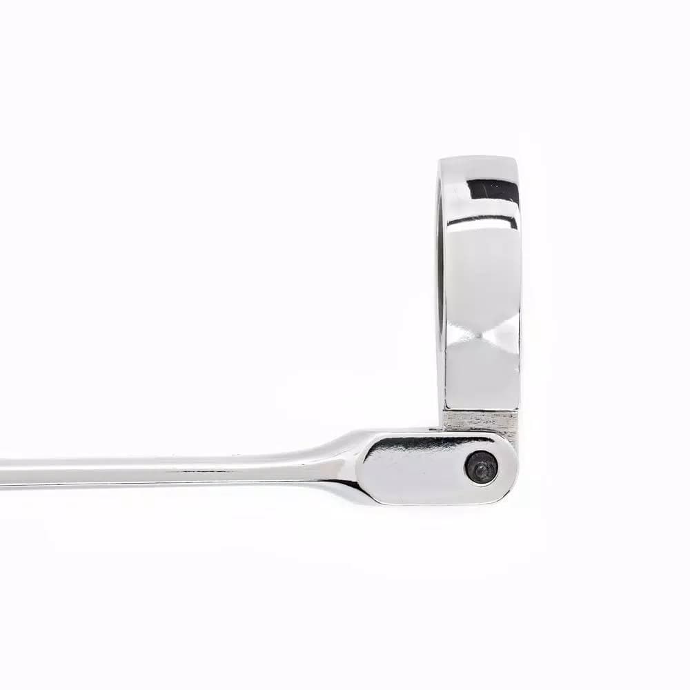 Husky 5-Piece Large Metric Flex Head Ratcheting Wrench Set, 16-21mm