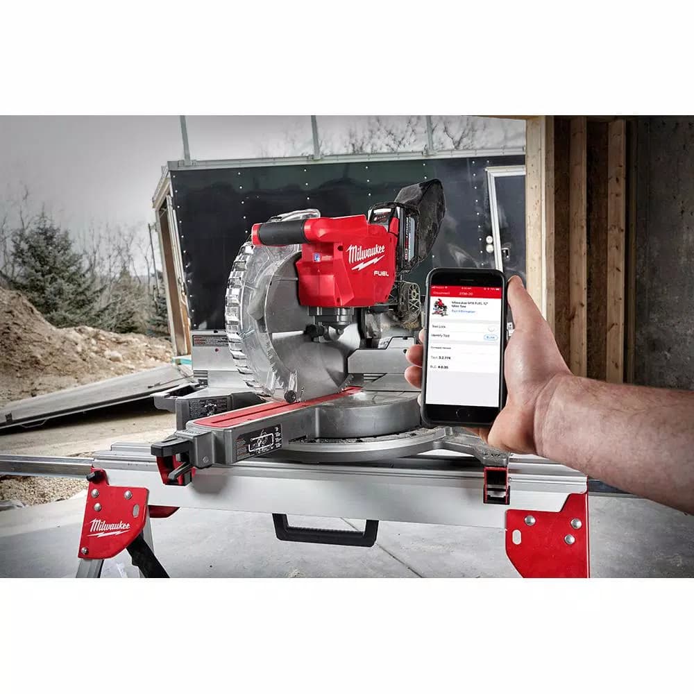 Milwaukee M18 FUEL 12 in. Dual Bevel Sliding Compound Miter Saw & Jigsaw Combo Kit