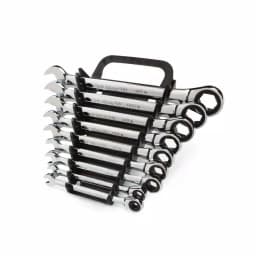 TEKTON 9-Piece Ratcheting Combination Wrench Set, 1/4 in. to 3/4 in. thumbnail 1