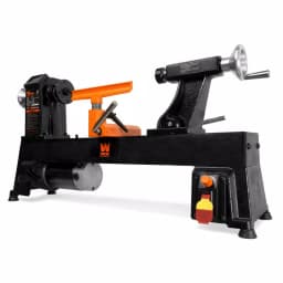 WEN 12 in. x 18 in. Variable Speed Wood Lathe, 4.5 Amp, Cast Iron thumbnail 2