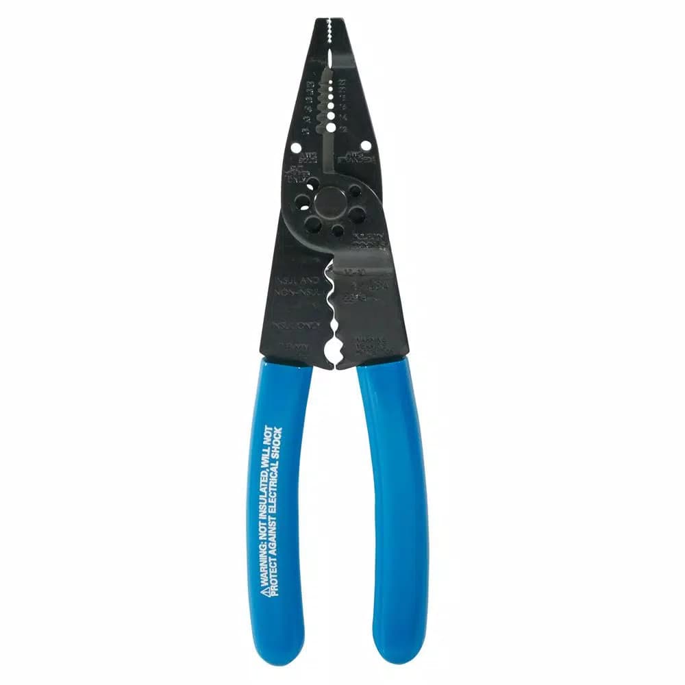 Klein Tools 8-1/4 in. Long Nose Wire Stripper and Multi-Tool for 10-22 AWG Wire