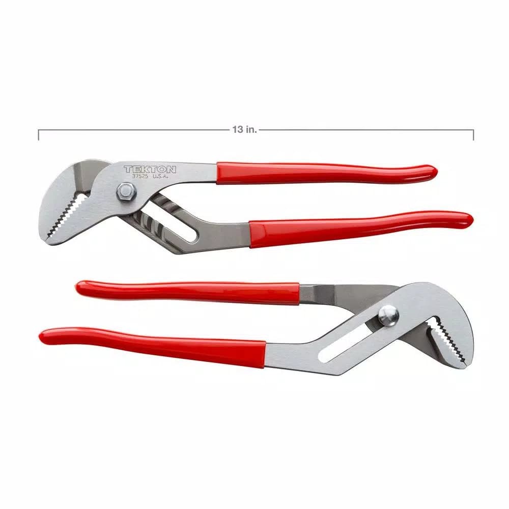TEKTON 12-3/4 in. Groove Joint Pliers with 2-1/4 in. Jaw Capacity